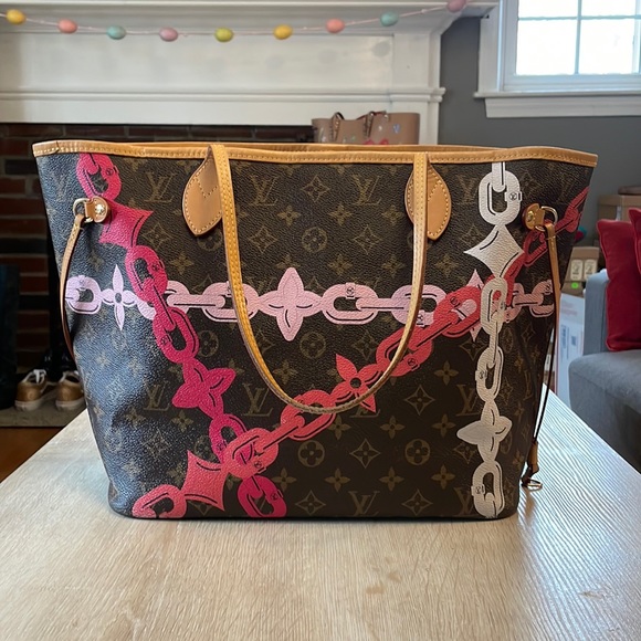 🛑SOLD🛑🌟Louis Vuitton Limited Edition Neverfull MM Bay Chain🌟 - Picture 2 of 16